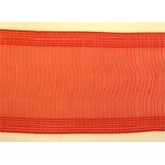 Лента капроновая гофрированная арт.с1692г17 шир.110-115мм цв.01 красный