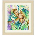 Набор для вышивания арт.LANARTE-144528 Райские птицы 40х46 см