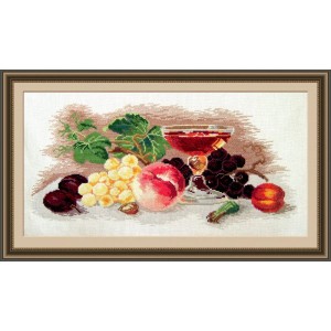 Набор для вышивания арт.Овен - 447 Натюрморт с персиком