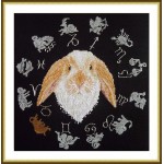 Набор для вышивания арт.ВЫШ -ВГ-02 Год кролика 27x27 см