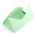 Основа арт. ЛО-ОК2004 для подарочного конверта Комплект №2 цв.светло-зеленый матовый уп.3шт