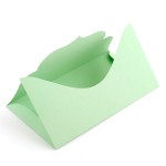 Основа арт. ЛО-ОК3004 для подарочного конверта Комплект №3 цв.светло-зеленый матовый уп.3шт