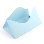 Основа арт. ЛО-ОК4003 для подарочного конверта Комплект №4 цв.светло-голубой матовый уп.3шт