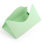 Основа арт. ЛО-ОК4004 для подарочного конверта Комплект №4 цв.светло-зеленый матовый уп.3шт