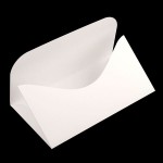 Основа арт. ЛО-ОК6001 для подарочного конверта Комплект №6 цв.белый матовый уп.3шт