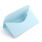 Основа арт. ЛО-ОК6003 для подарочного конверта Комплект №6 цв.светло-голубой матовый уп.3шт