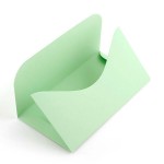 Основа арт. ЛО-ОК6004 для подарочного конверта Комплект №6 цв.светло-зеленый матовый уп.3шт