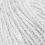 Пряжа для вязания ПЕХ Детская (70%акр+25%виск+5%акр.об) 10х50гр350м цв. 01 белый, фас.0,5кг