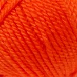 Пряжа для вязания ПЕХ Мериносовая (50%шерсть+50%акрил) 10х100гр200м цв.284 оранжевый