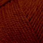 Пряжа для вязания ПЕХ Мериносовая (50%шерсть+50%акрил) 10х100гр200м цв.344 красная глина