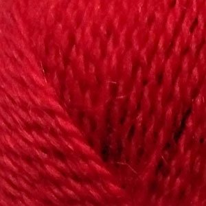 Пряжа для вязания ПЕХ Шерсть Деревенская 10х100гр250м цв.88 красный мак