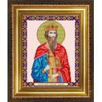 Рисунок на ткани арт. VIA4082 Святой Князь Вячеслав 20,5х25 см