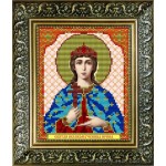 Рисунок на ткани арт. VIA5023 Св. Великомученица Ирина 13,5х17 см