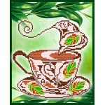 Рисунок на ткани арт. VKA4009 Ароматный чай 20,5х25 см