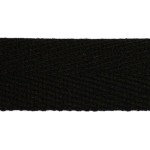 Тесьма киперная 2с-257к , 22 мм , цвет черный