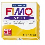 FIMO Soft Sunyellow полимерная глина, запекаемая в печке, уп. 56 гр. цвет: жёлтый арт.8020-16