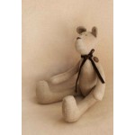 Набор для изготовления текстильной игрушки 29 см Bear''s Story Мишка тэдди арт.017 Ваниль