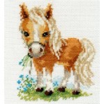 Набор для вышивания арт.Алиса - 0-114 Белогривая лошадка 12х14см