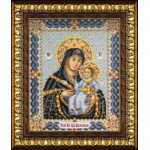 Набор для вышивания бисером Паутинка арт.Б1017 Богородица Вифлеемская 28х22 см