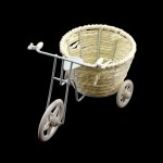 Велосипед арт.КЛ21388 с плетеной корзиной 15*9*10см