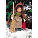 WIT.A17500 Набор для изготовления вальдорфской куклы DE WITTE ENGEL Девушка Тауветтер h=22см