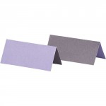 Карточка с именем гостя, 9 x 4 см, темно-фиолетоваяфиолетовая, 25 шт 220005